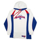 Mens White NFL New York Giant Tall Hoodie Jumper