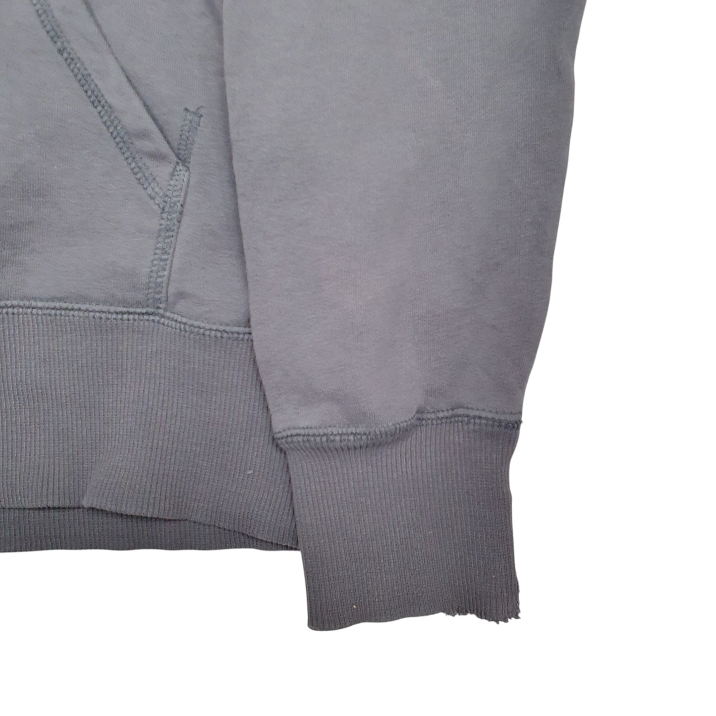 Mens Grey Nike Spellout Hoodie Jumper