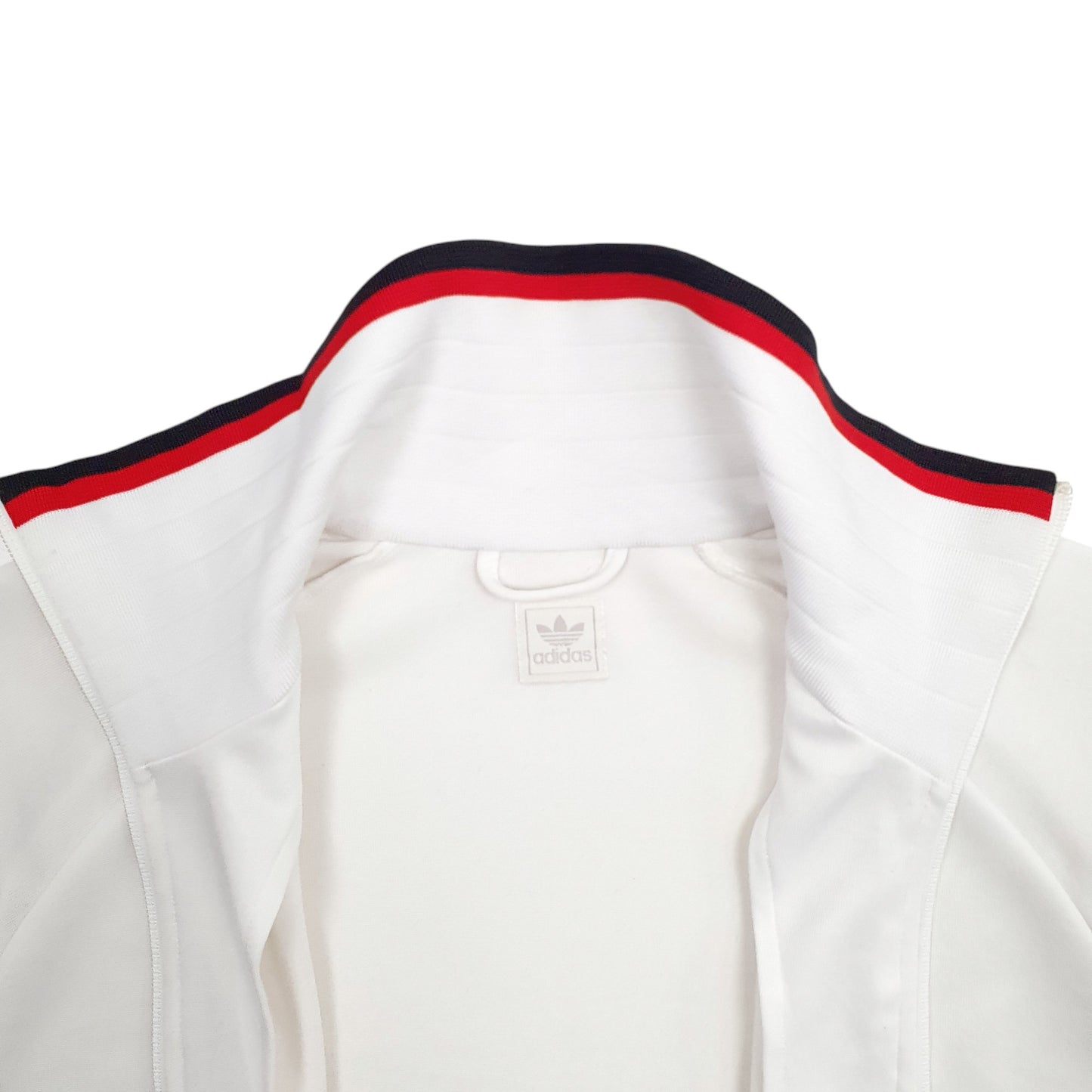 Mens Red Adidas Track Top Full Zip Jumper