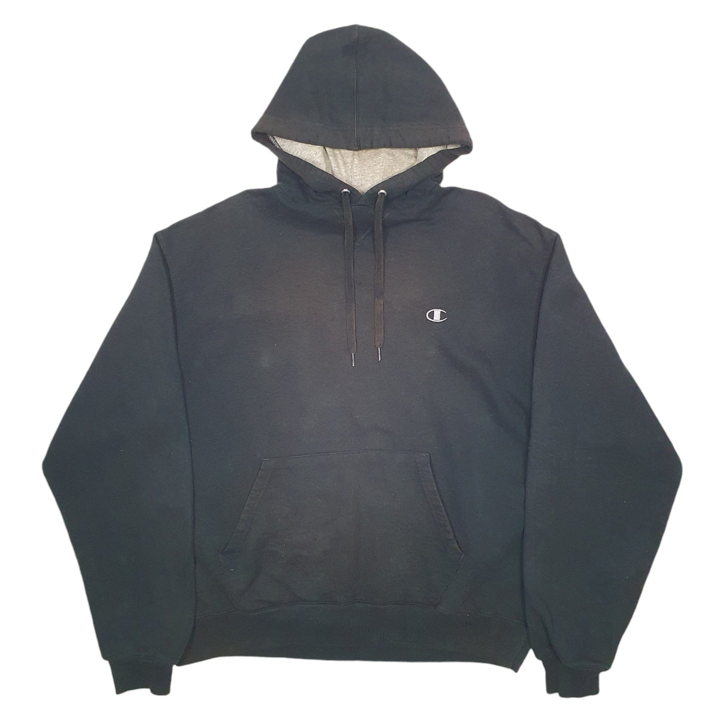 Mens Black Champion  Hoodie Jumper