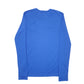 Womens Blue Champion Active Workout Gym Long Sleeve T Shirt