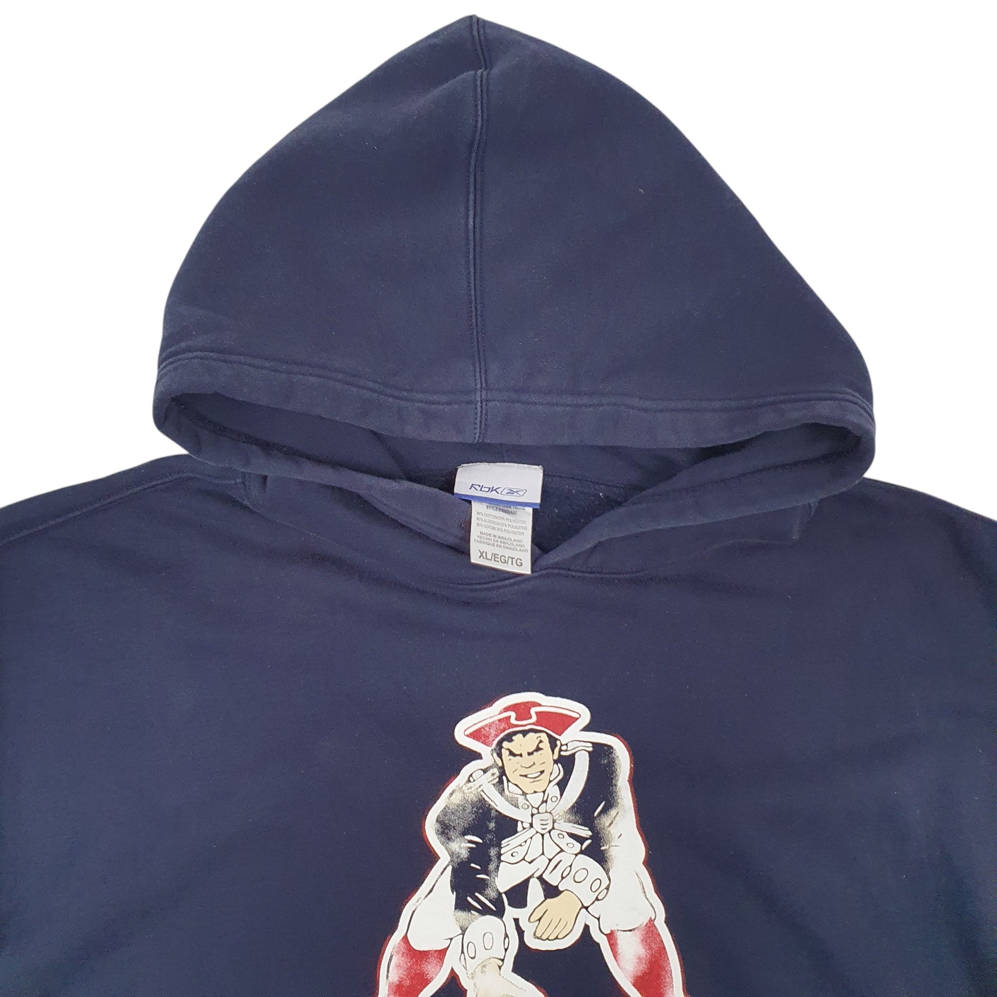 Mens Navy Reebok  Hoodie Jumper
