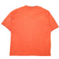 Mens Orange Lee Cooper V Neck Short Sleeve T Shirt