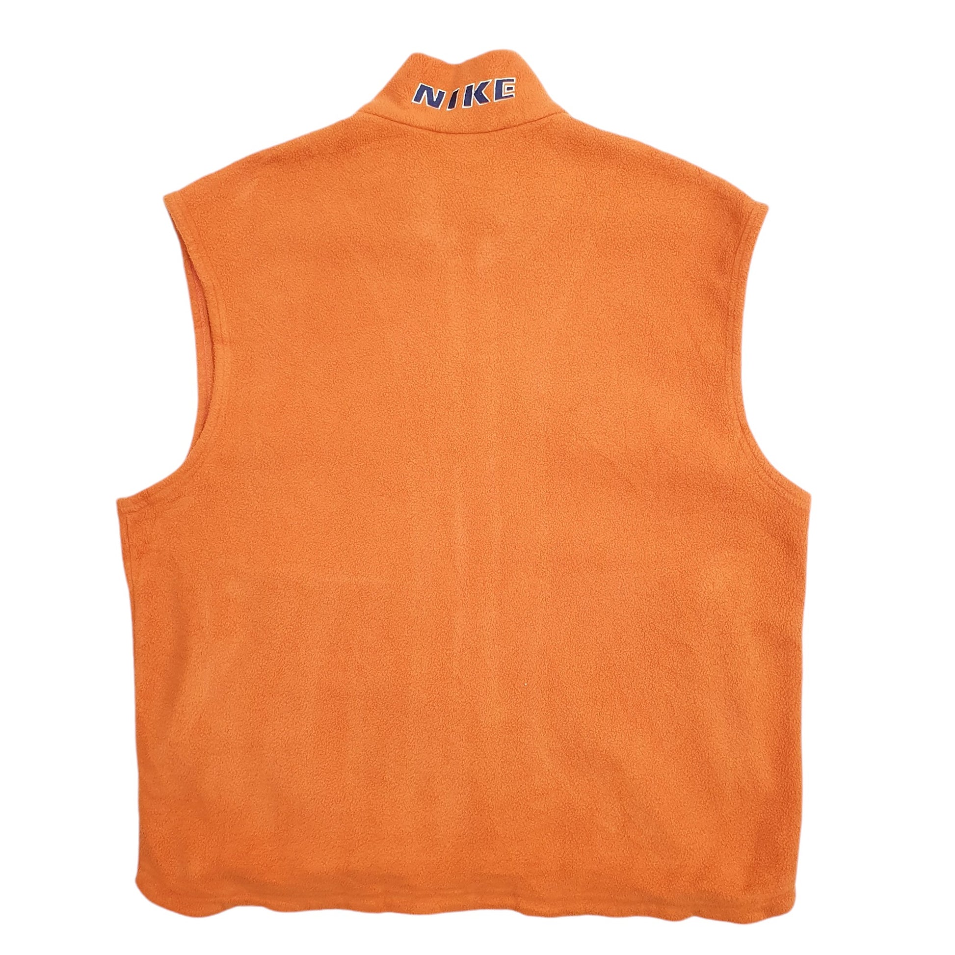 Mens Orange Nike  Gilet Jumper