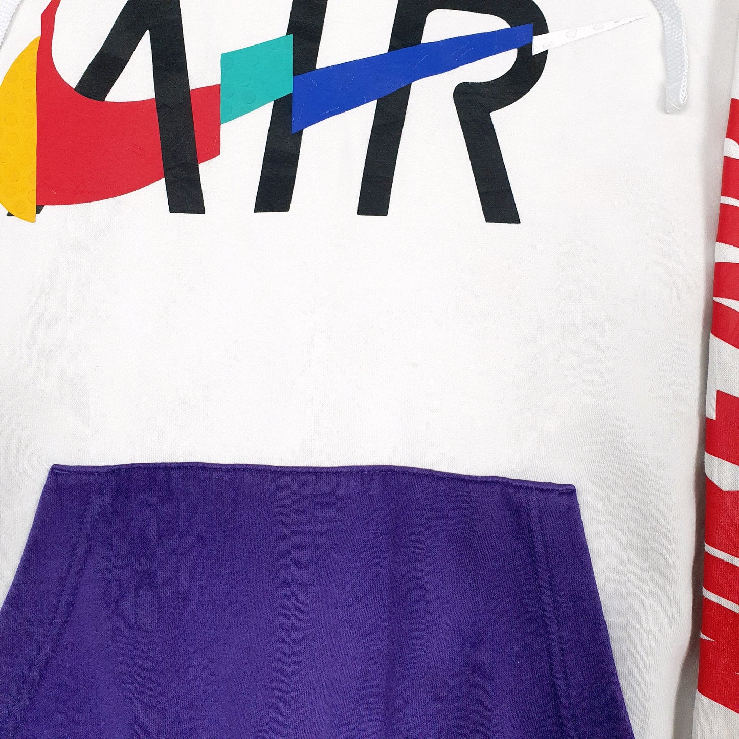 Mens White Nike Air Hoodie Jumper