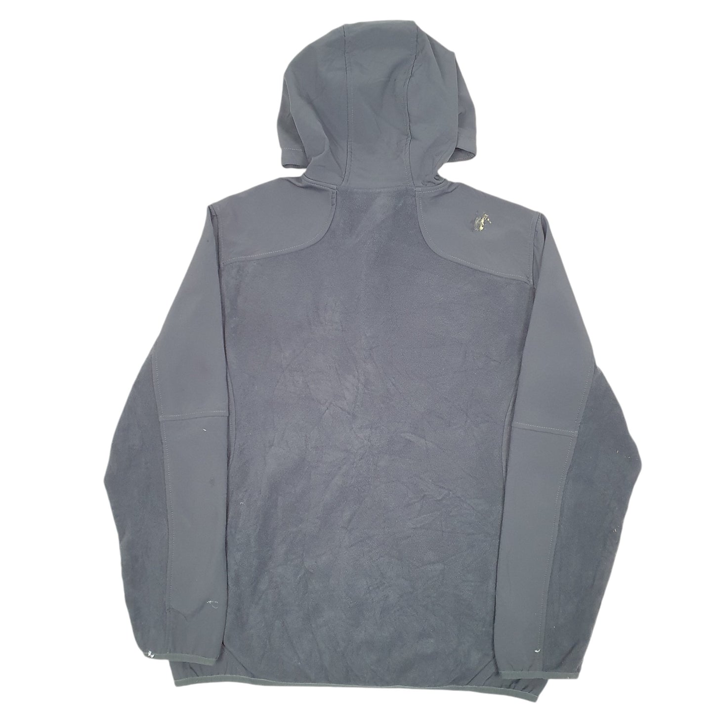 Mens Grey Reebok Hoodie Full Zip Jumper