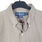Mens Khaki Ralph Lauren  Short Sleeve Shirt