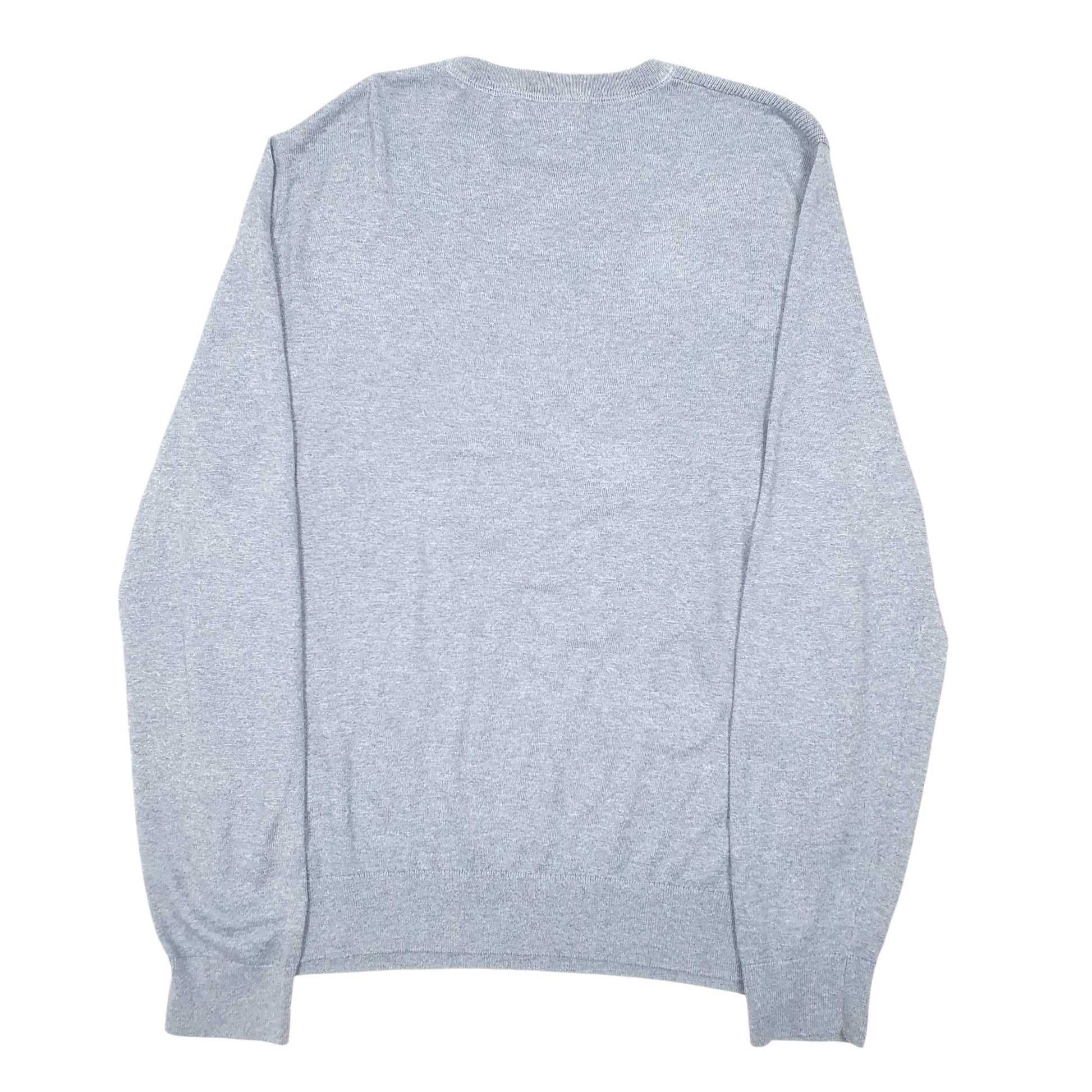 Mens Blue Nautica Knit Crewneck Jumper