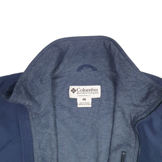 Mens Navy Columbia   Coat