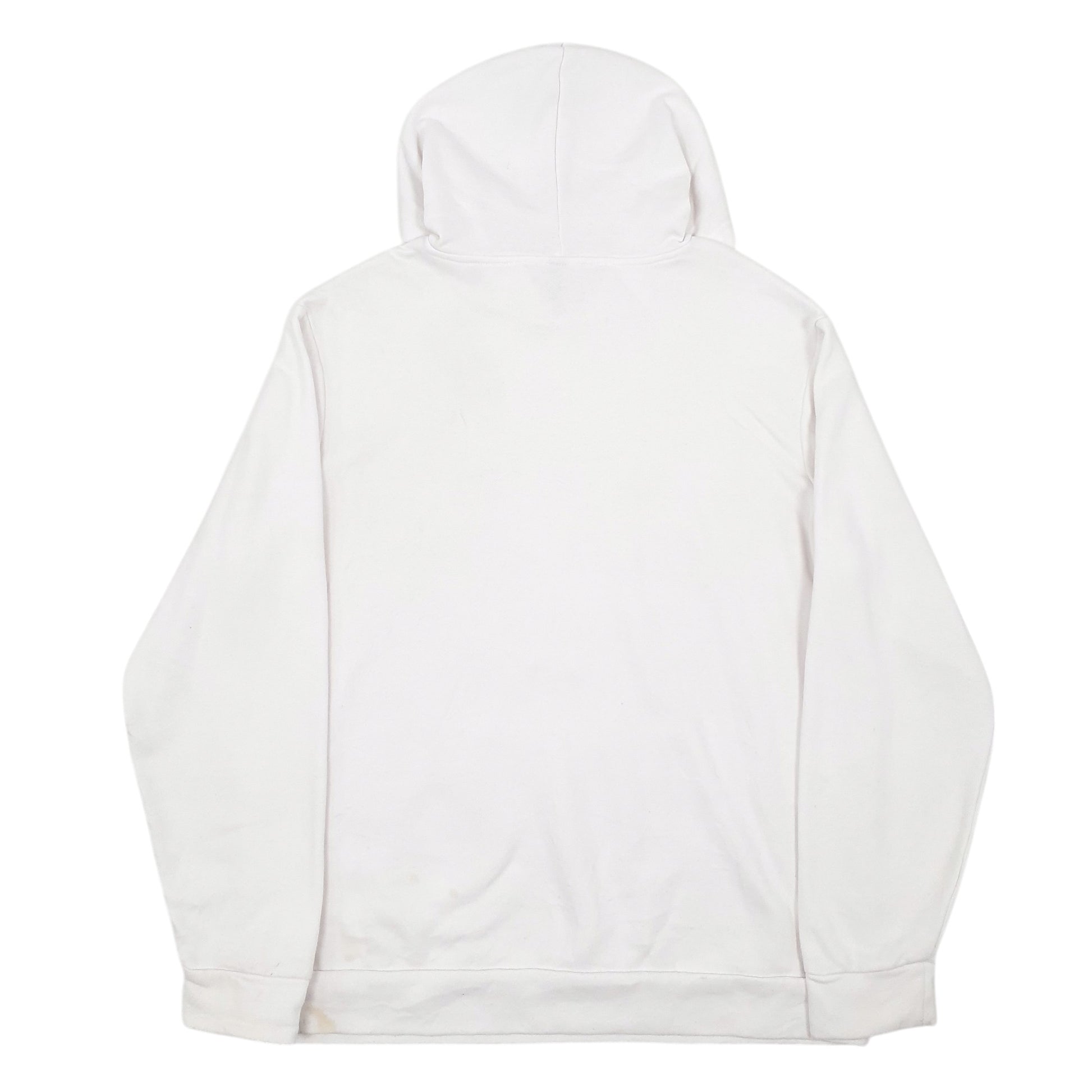 Mens White Adidas Spellout Golf Hoodie Jumper