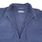 Mens Navy Nautica Competition Chamois Overshirt Quarter Zip Jumper