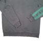 Mens Black Fila Raglan Crewneck Jumper