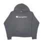 Womens Black Champion  Hoodie Jumper