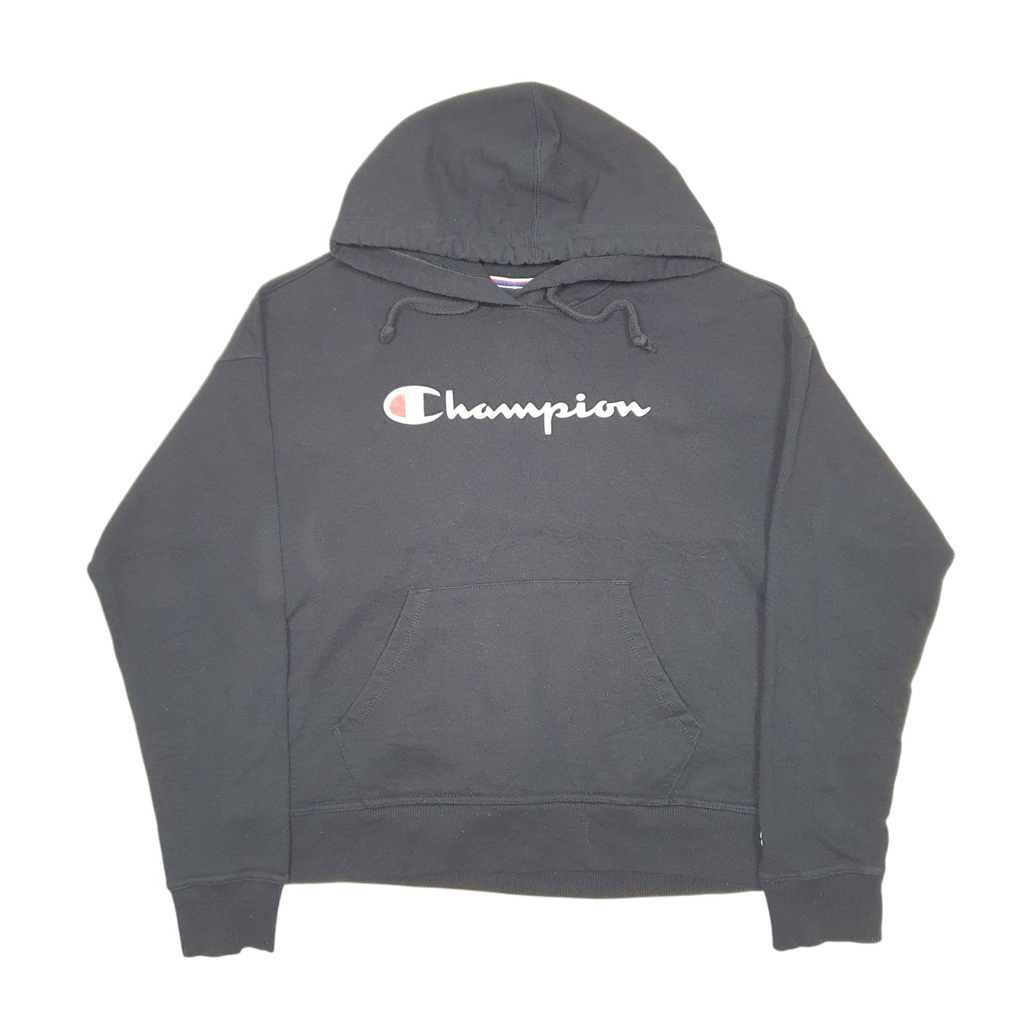 Womens Black Champion  Hoodie Jumper