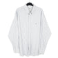 Mens White Lacoste  Long Sleeve Shirt