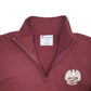 Womens Burgundy Champion Ulver Quarter Zip Jumper