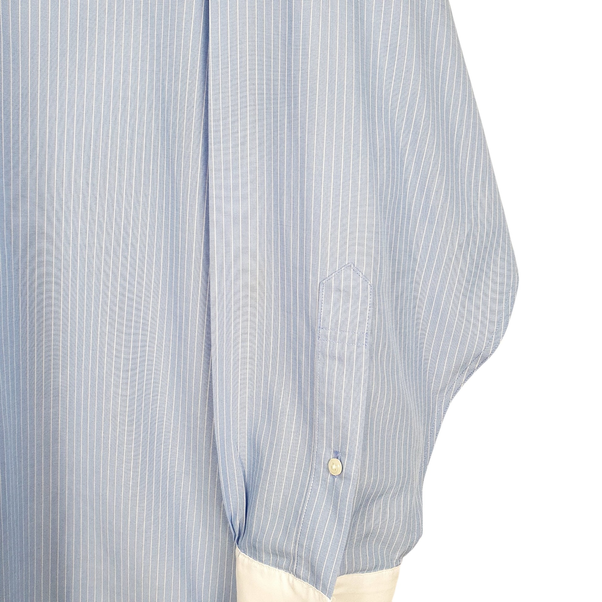 Mens Blue Brooks Brothers  Long Sleeve Shirt