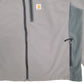 Mens Grey Carhartt Denwood Windbreaker Lightweight  Coat