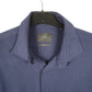 Mens Navy Moss London Long Sleeve Shirt