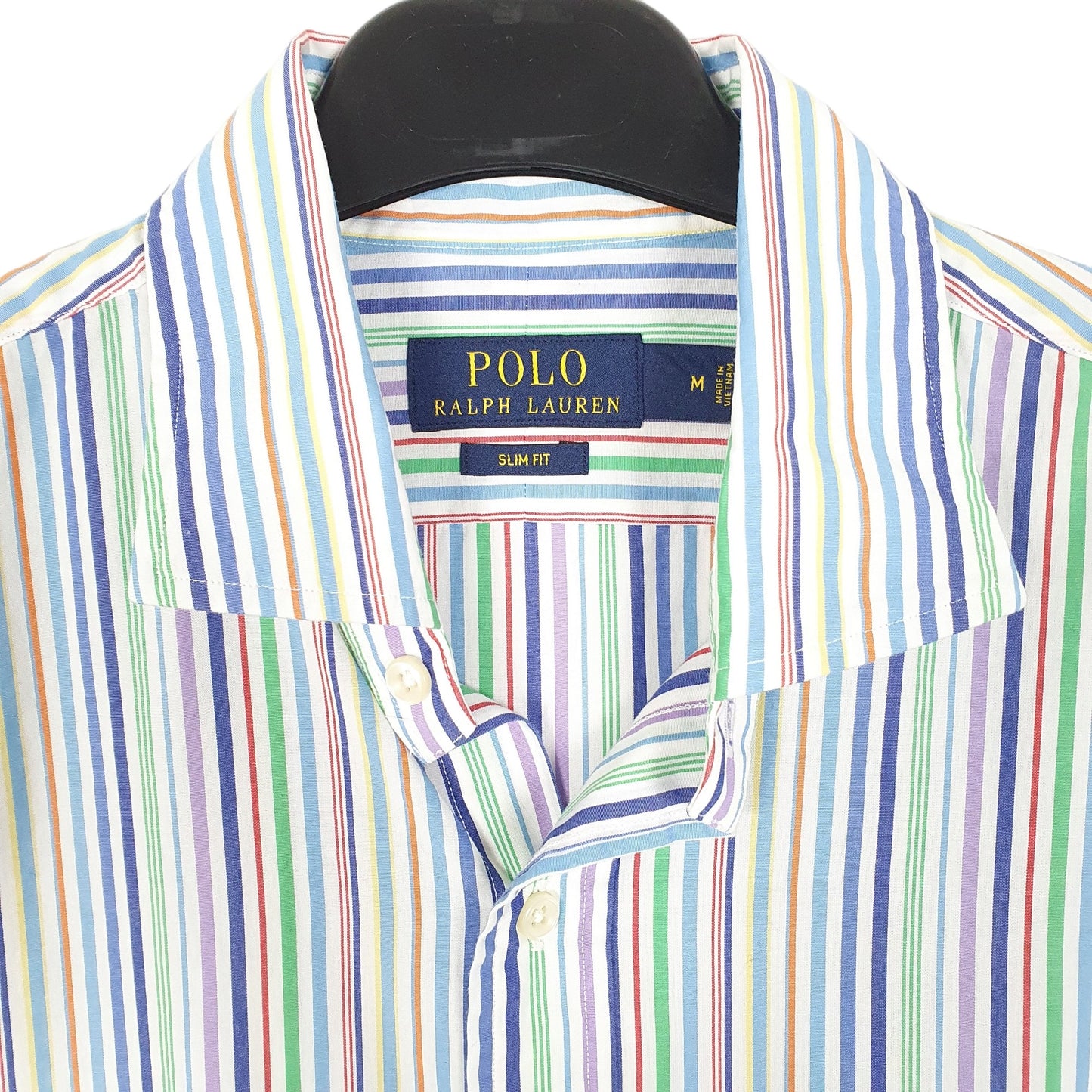 Mens White Polo Ralph Lauren  Long Sleeve Shirt