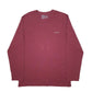 Mens Burgundy Columbia Sportswear  Long Sleeve T Shirt