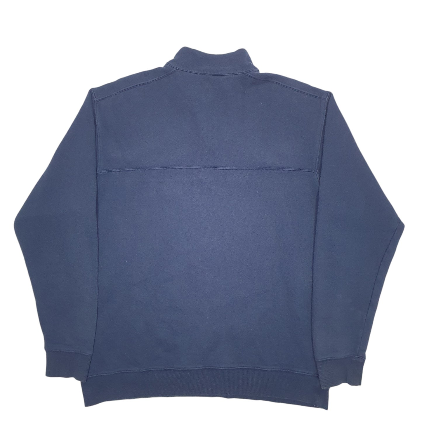 Mens Navy Columbia Thermal Winter Layer Quarter Zip Jumper