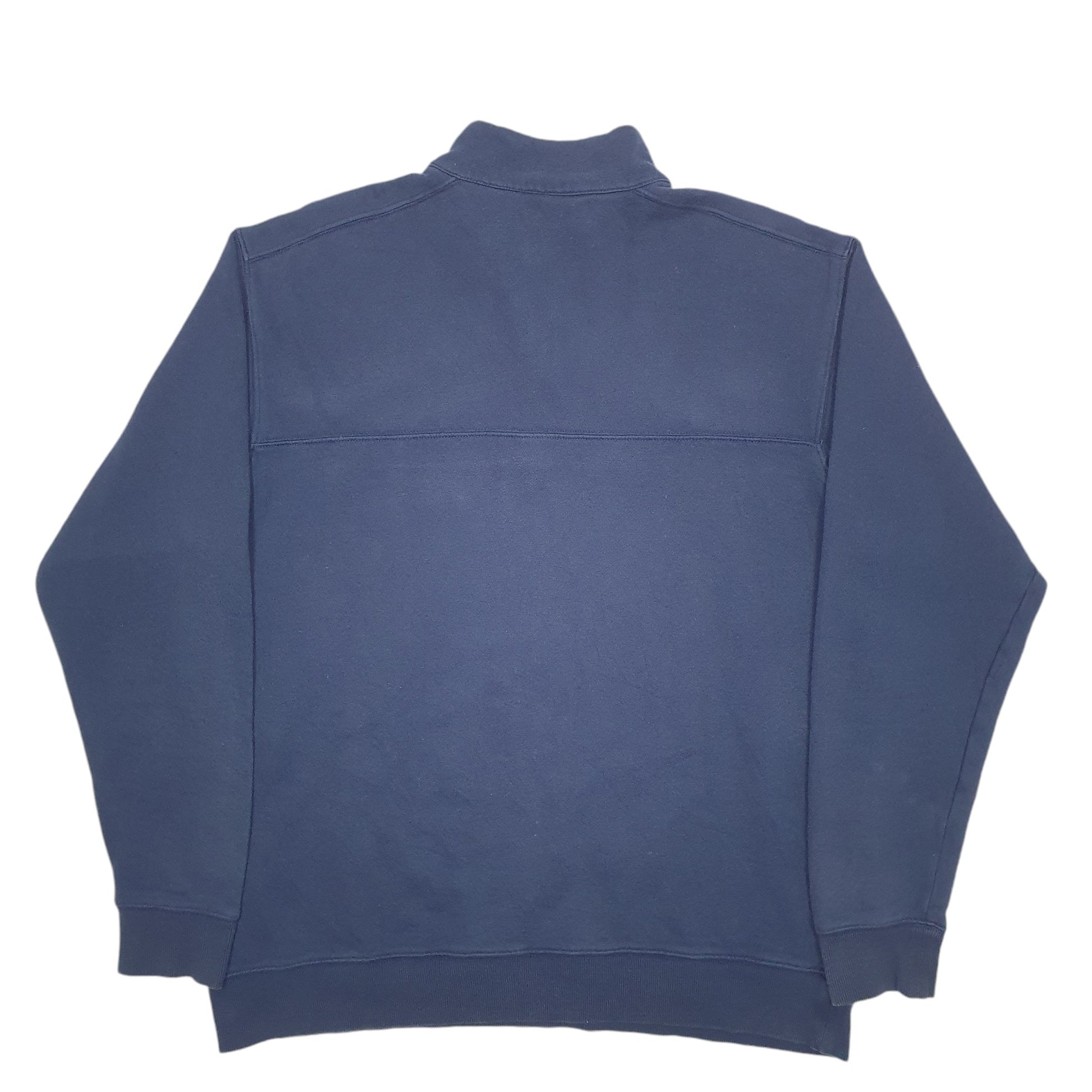 Mens Navy Columbia Thermal Winter Layer Quarter Zip Jumper