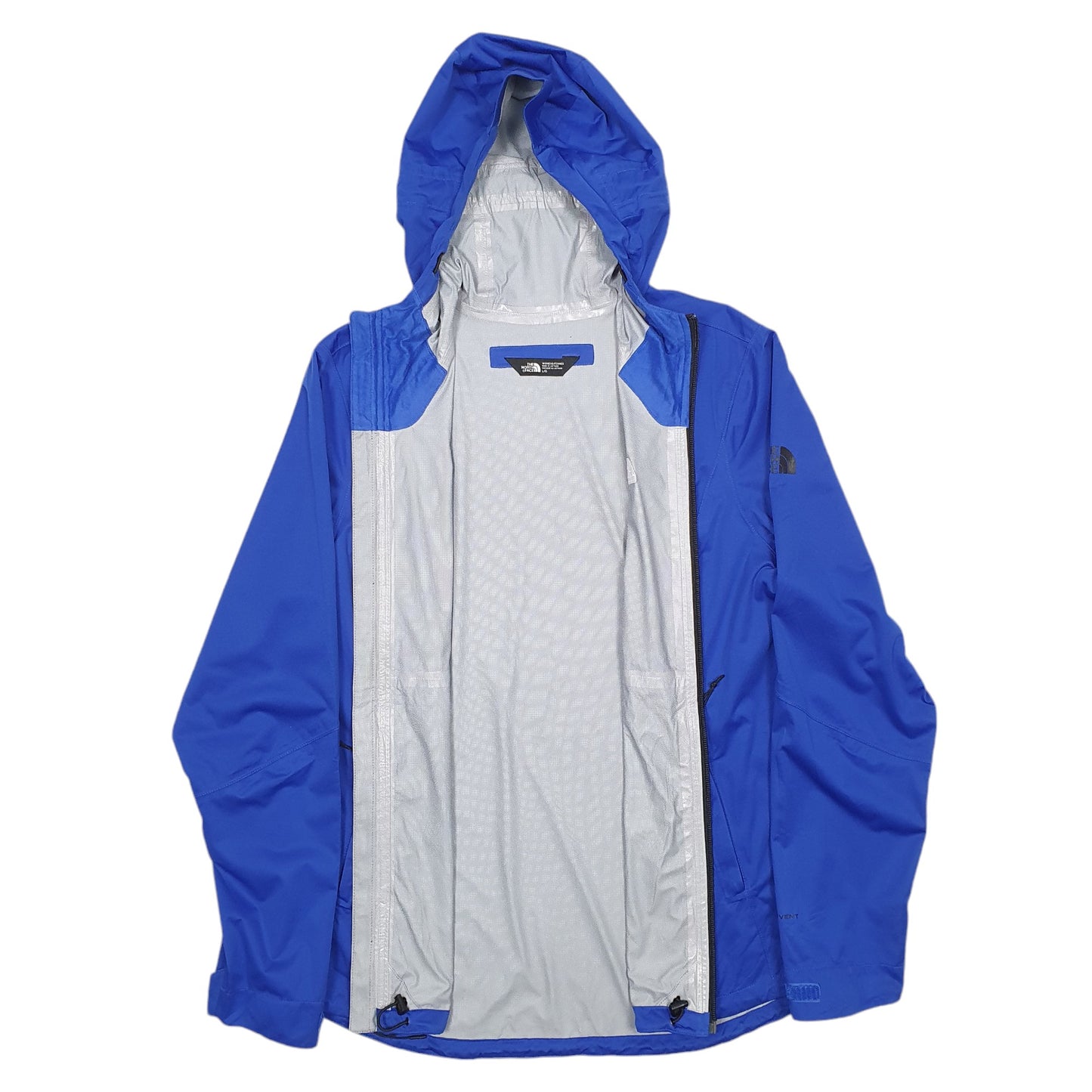 Womens Blue The North Face Raincoat Jacket Gorpcore  Coat