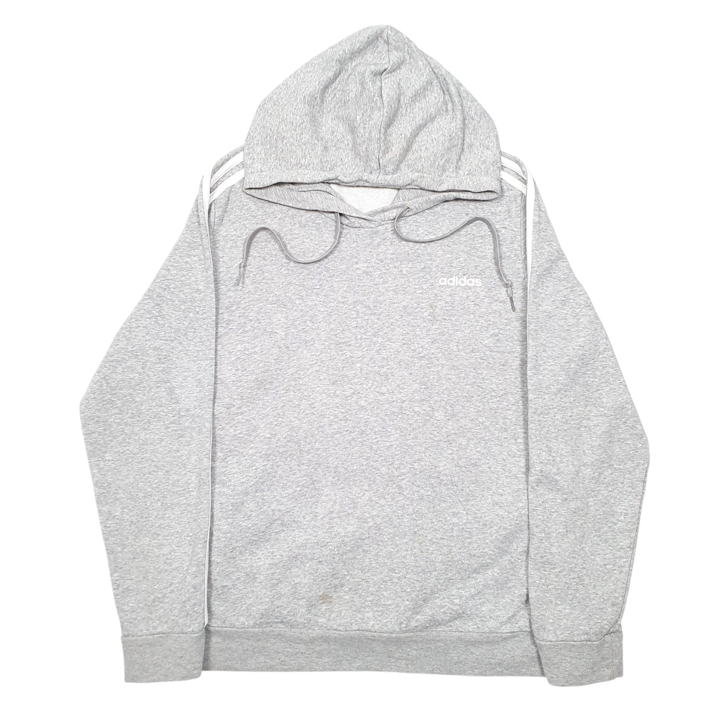 Womens Grey Adidas  Hoodie Jumper