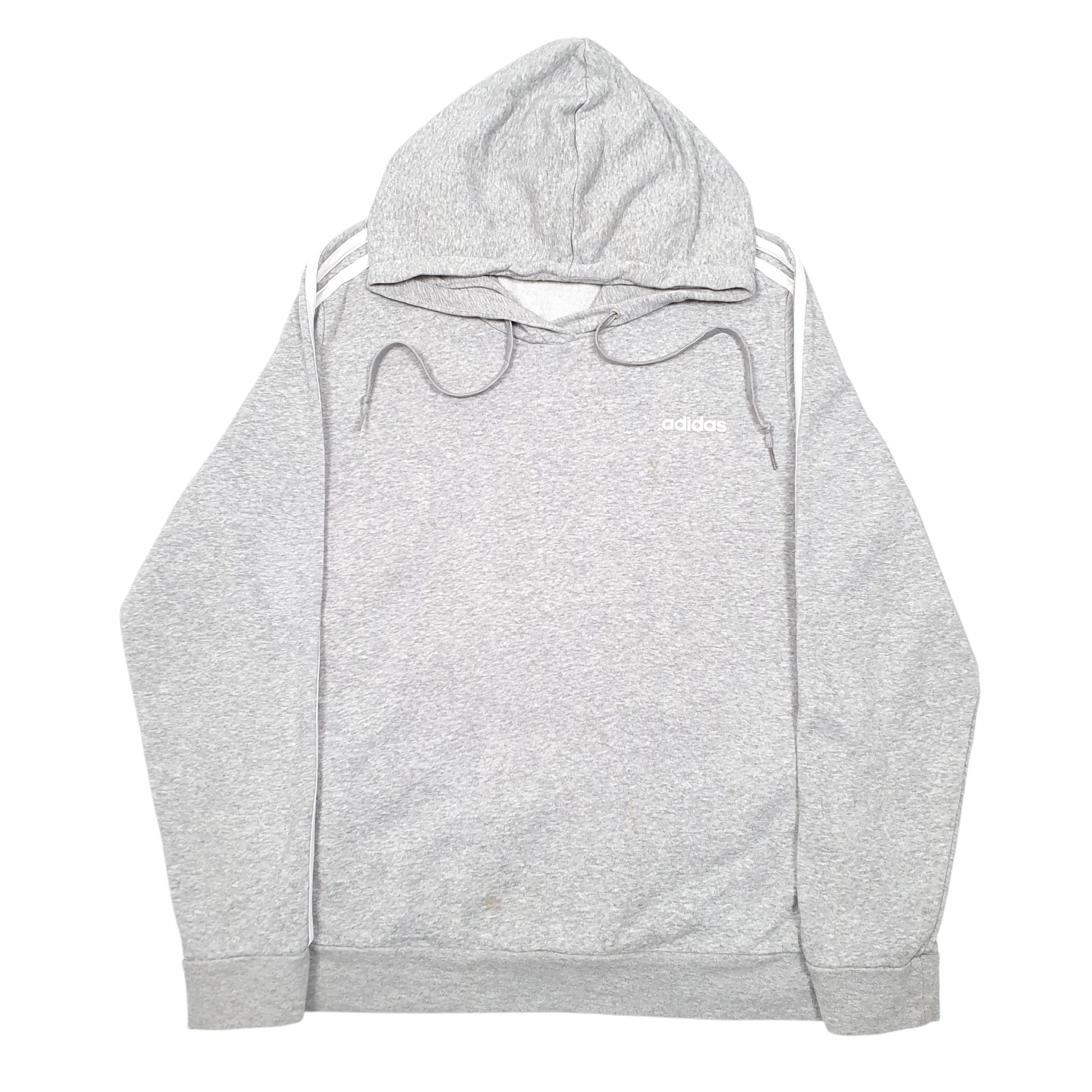 Womens Grey Adidas  Hoodie Jumper