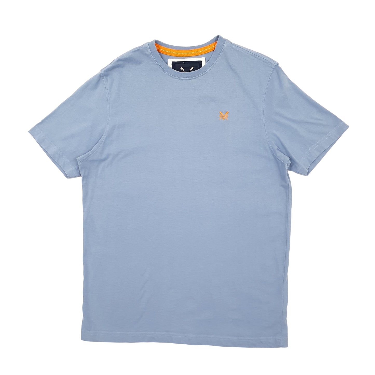 Mens Blue Crew Clothing  Short Sleeve T Shirt