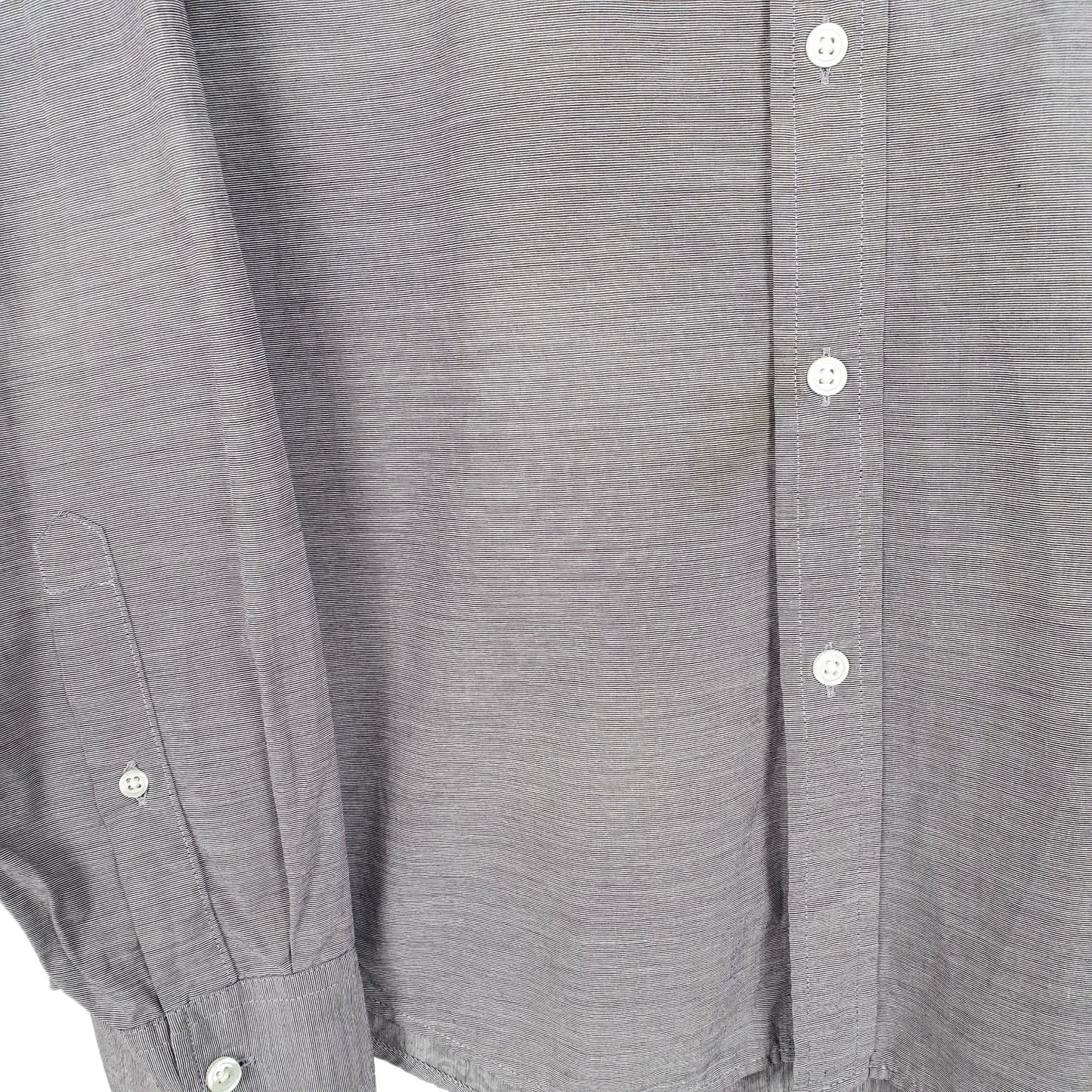 Mens Grey Eddie Bauer  Long Sleeve Shirt