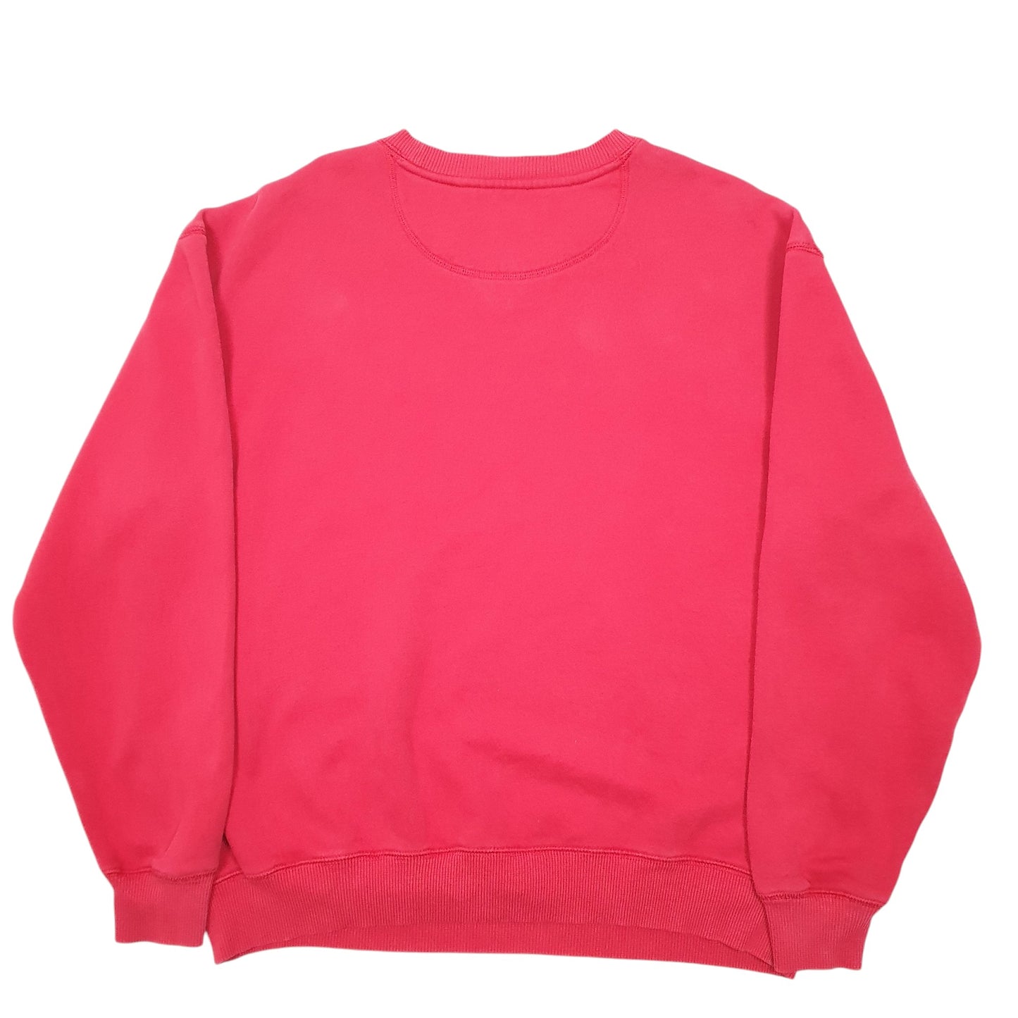 Mens Red Fila  Crewneck Jumper