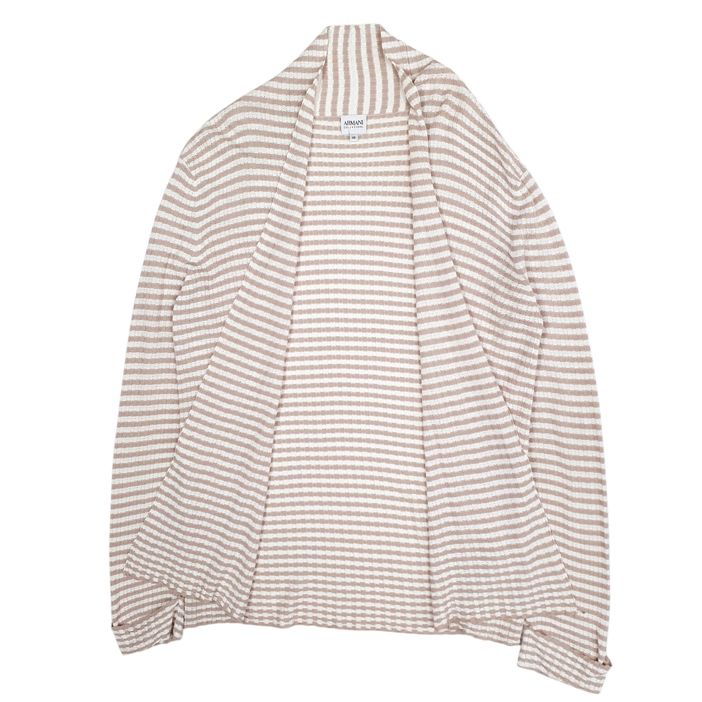 Womens Beige Armani Collezioni Shoal Wrap Cardigan Jumper