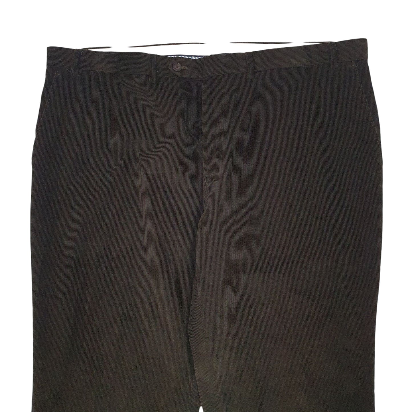 Mens Black Ralph Lauren  Corduroy Trousers