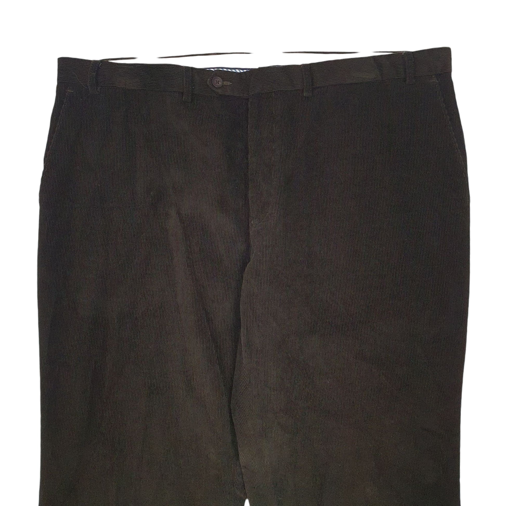 Mens Black Ralph Lauren  Corduroy Trousers