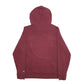 Womens Burgundy Champion Spellout Hoodie Jumper