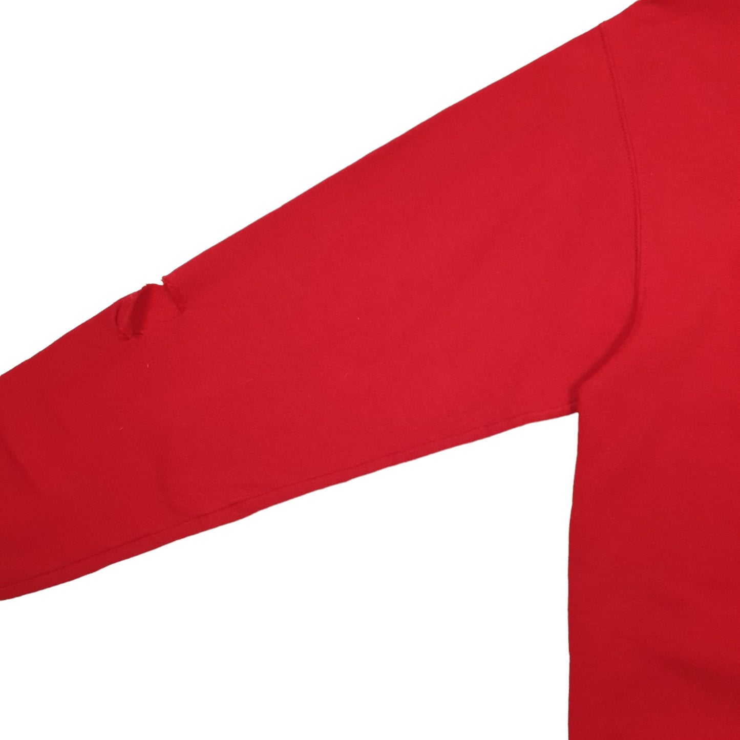 Mens Red Fruit Of The Loom Devil Crewneck Jumper