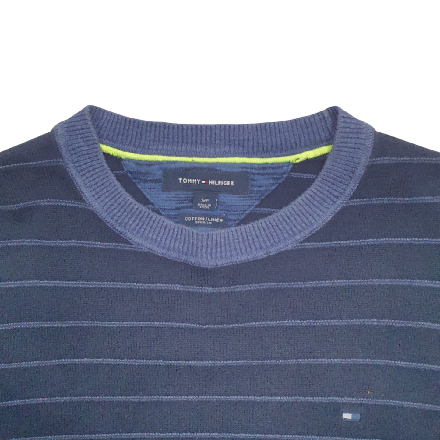 Womens Blue Tommy Hilfiger  Crewneck Jumper