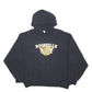 Mens Black Jerzees Boonville Spellout Hoodie Jumper