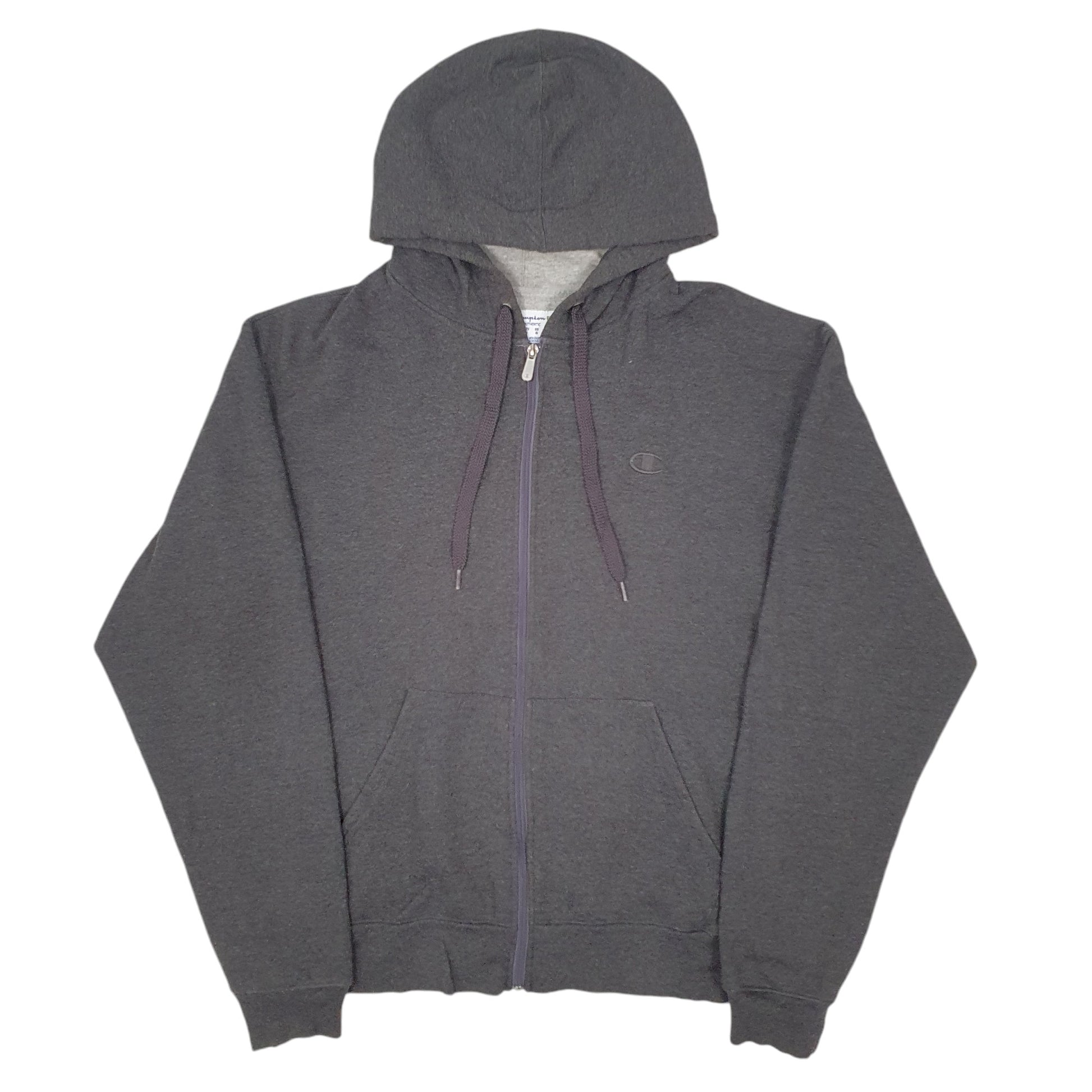 Mens Grey Champion  Full Zip Jumper