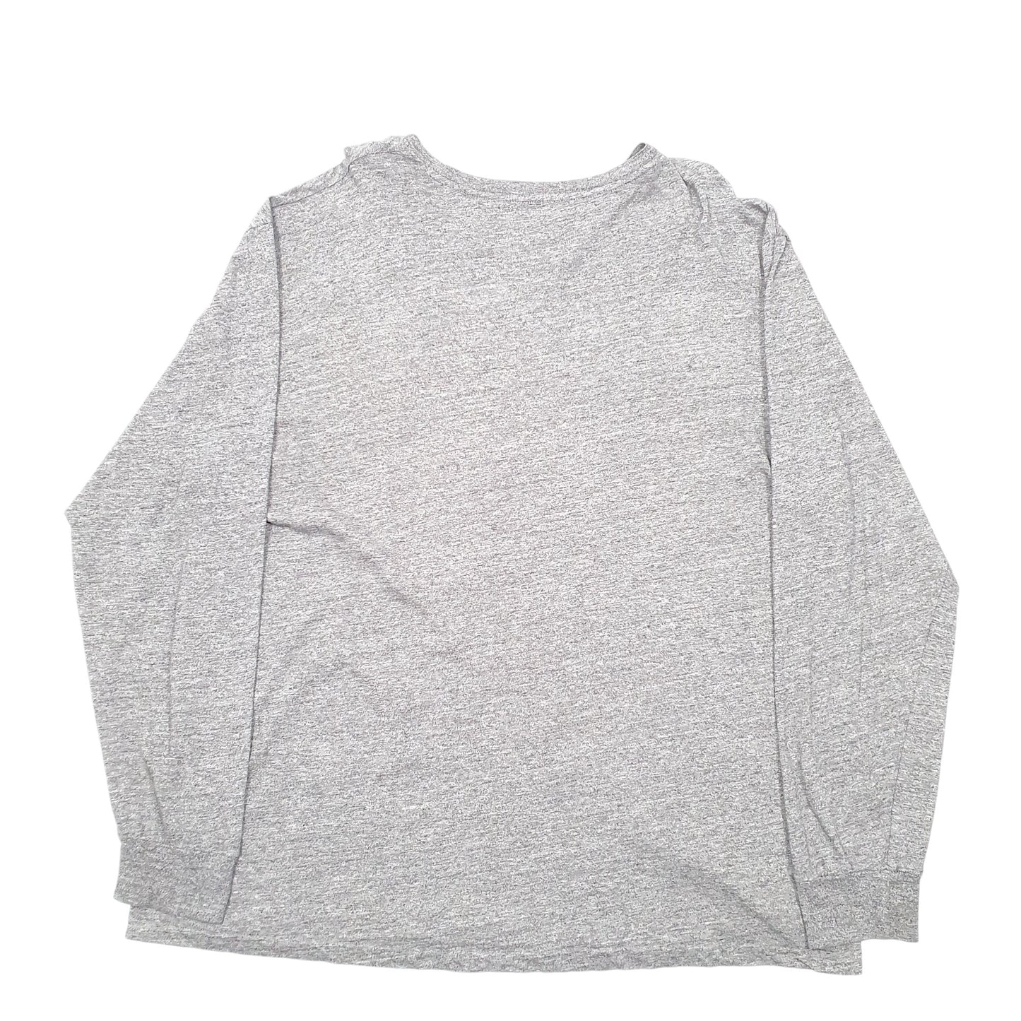 Mens Grey Polo Ralph Lauren Pocket Long Sleeve T Shirt