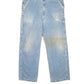 Mens Blue Dickies Denim Overalls Dungaree Trousers