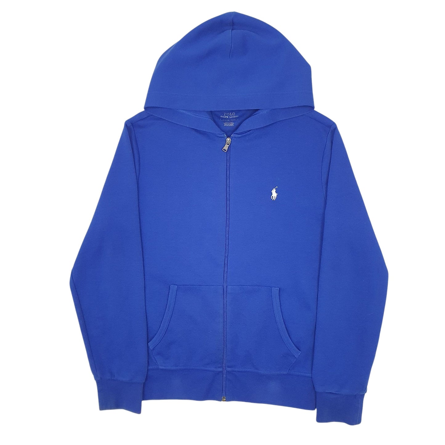 Mens Blue Polo Ralph Lauren Hoodie Full Zip Jumper