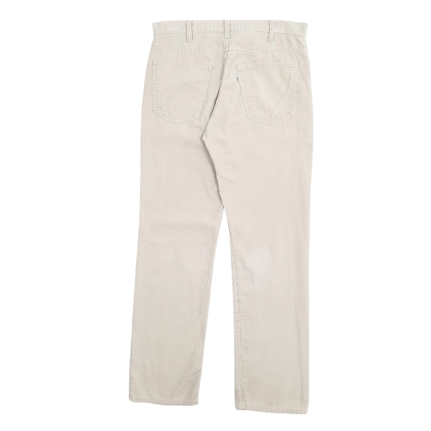 Mens Cream Levis  Carpenter Trousers