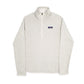 Womens Cream Patagonia Better Sweater Quarter Zip Jumper