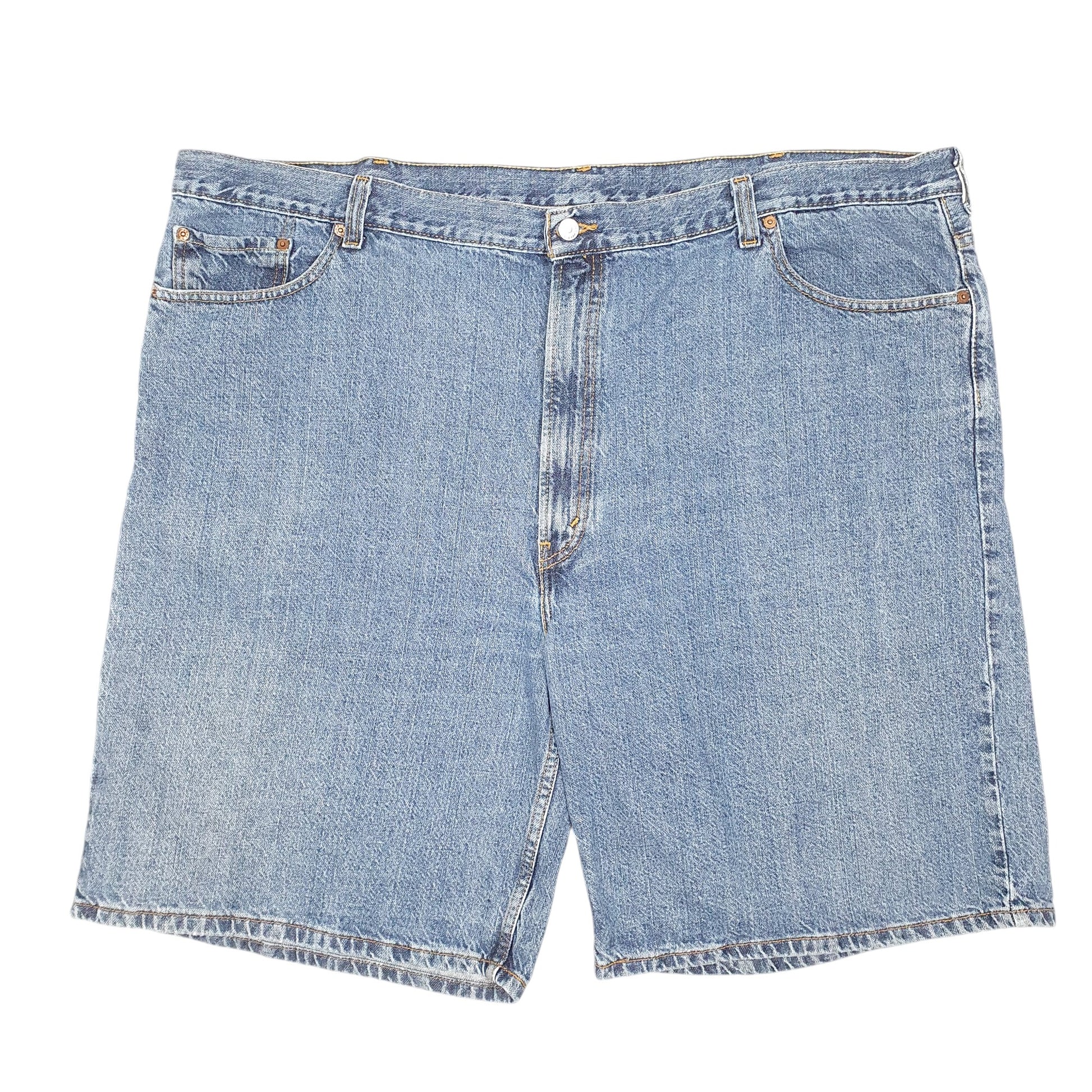 Mens Blue Levis Denim Jeans Jorts 550 Relaxed Baggy Denim Shorts
