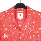 Mens Red G Star Raw Straight Short Sleeve Shirt