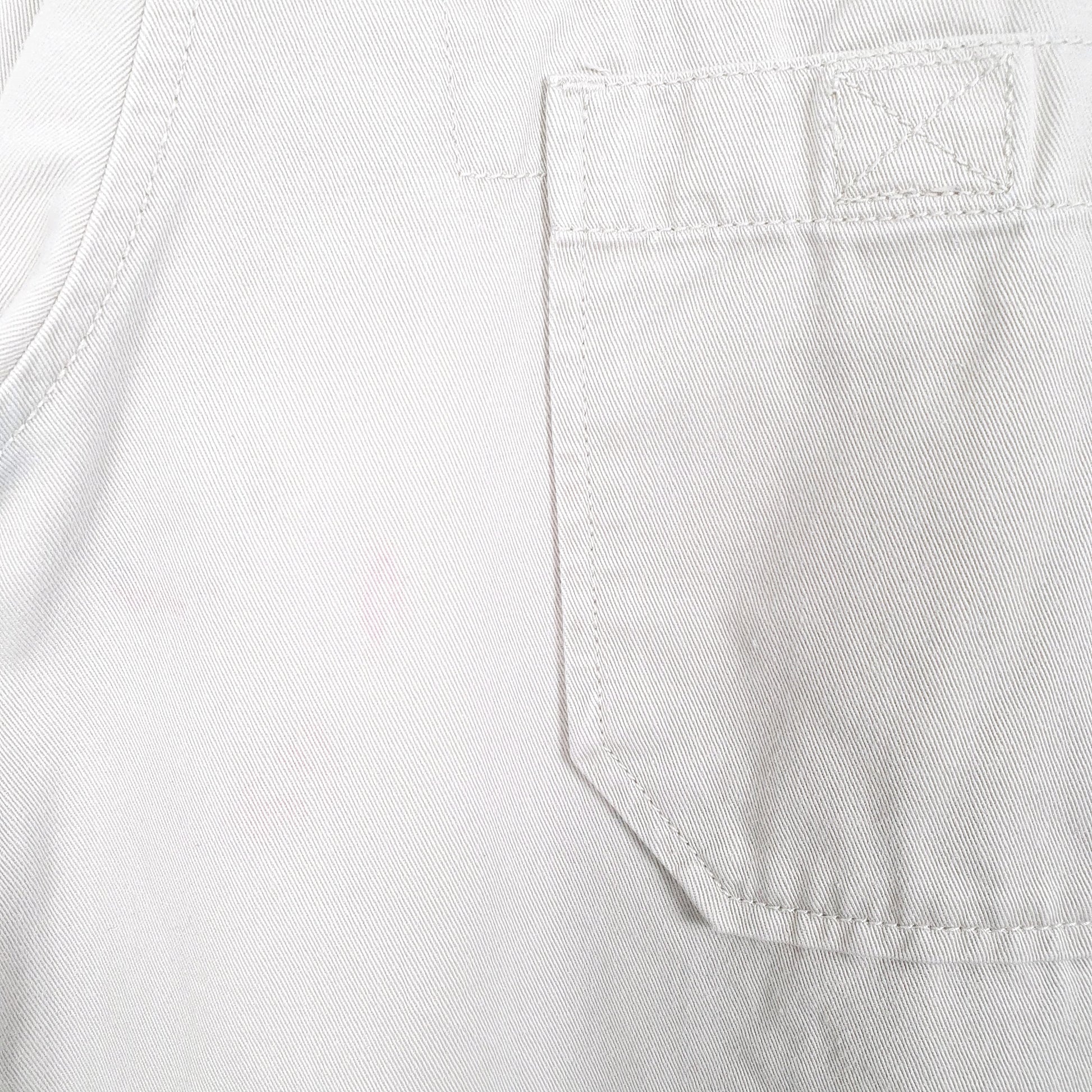 Mens Beige Levis Vintage Dry Goods Overshirt Work Long Sleeve Shirt