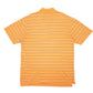 Mens Orange Izod Golf Short Sleeve Polo Shirt